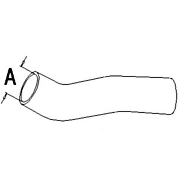 Aftermarket 303457265 Lower Radiator Hose Fits White 60 American 80 American CSO90-0281 - main